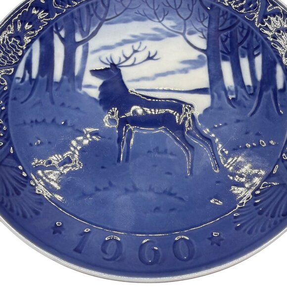 Royal Copenhagen 1960 By Hans H. Hansen Deer Hjorten The Stag - Picture 3 of 5